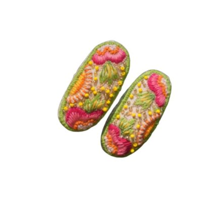 Multi Floral Elegance Hair Clip