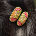 Multi Floral Elegance Hair Clip