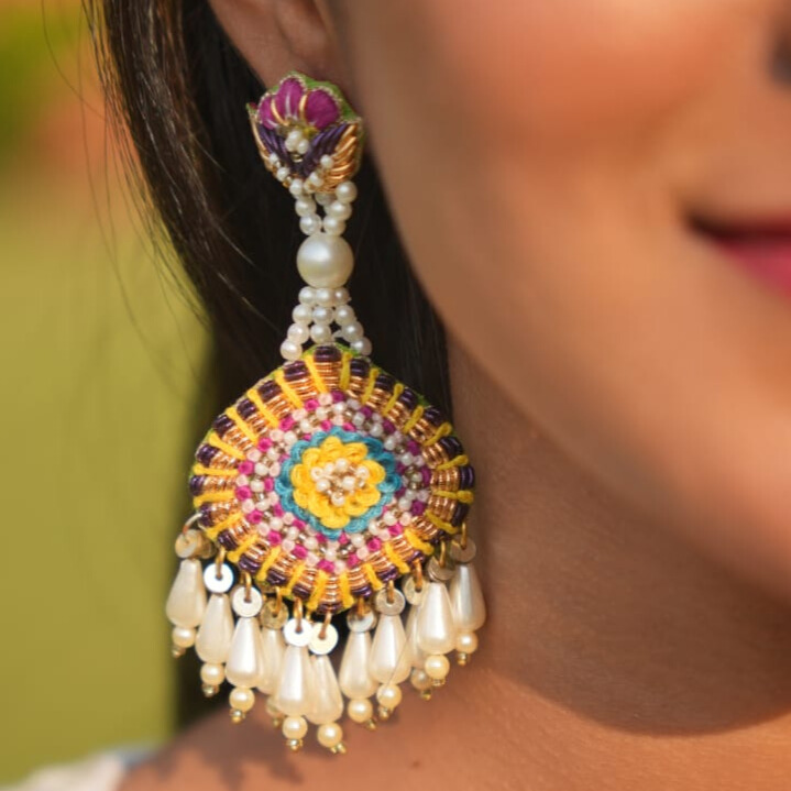 Elegant Drop Statement Earrings